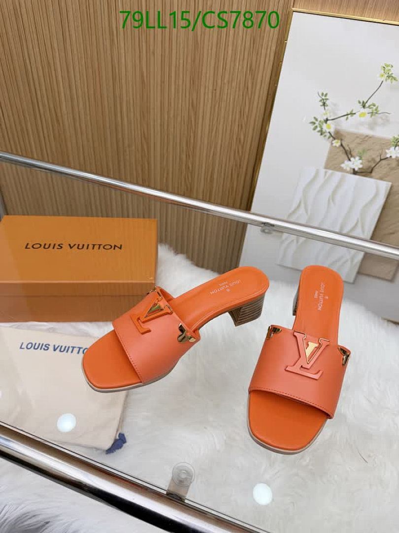 LV-Women Shoes Code: CS7870 $: 79USD