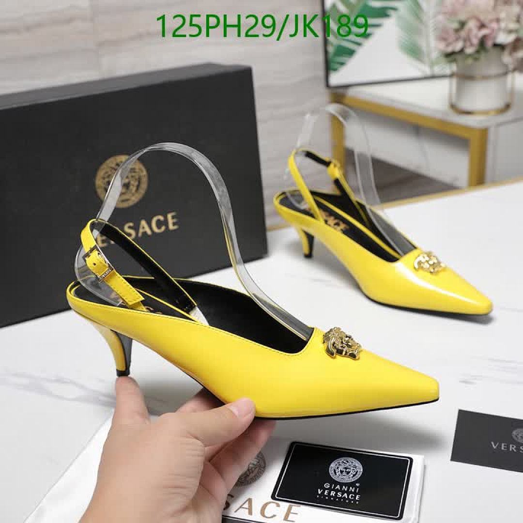 Versace-Women Shoes Code: JK189 $: 125USD