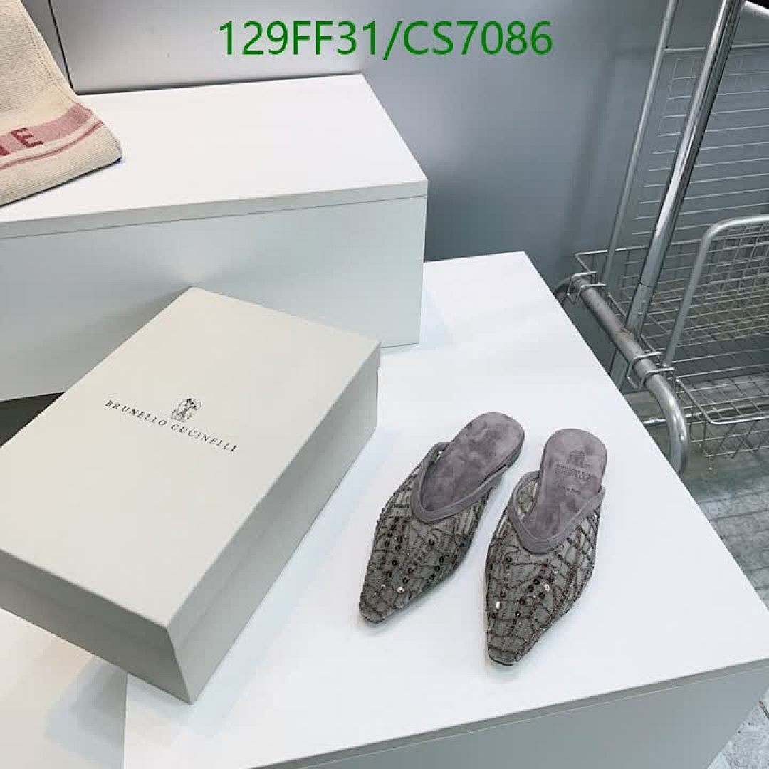 Brunello Cucinelli-Women Shoes Code: CS7086 $: 129USD