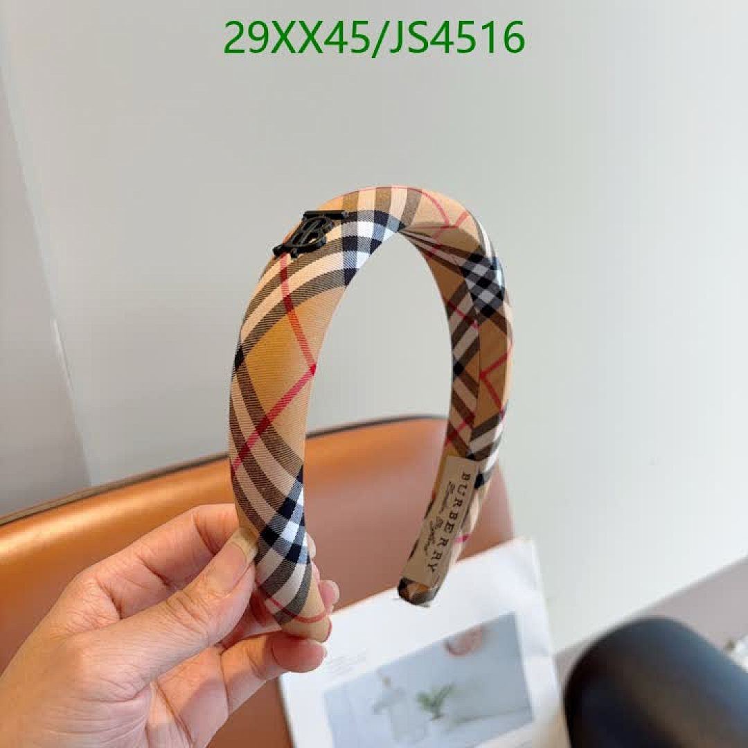 Burberry-Headband Code: JS4516 $: 29USD