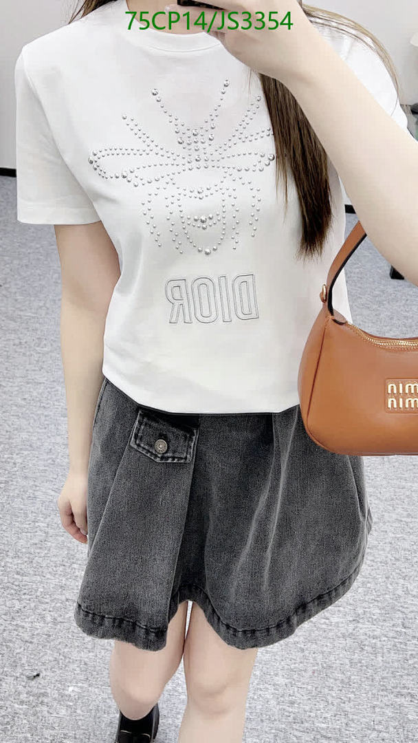 Dior-Clothing Code: JS3354 $: 75USD
