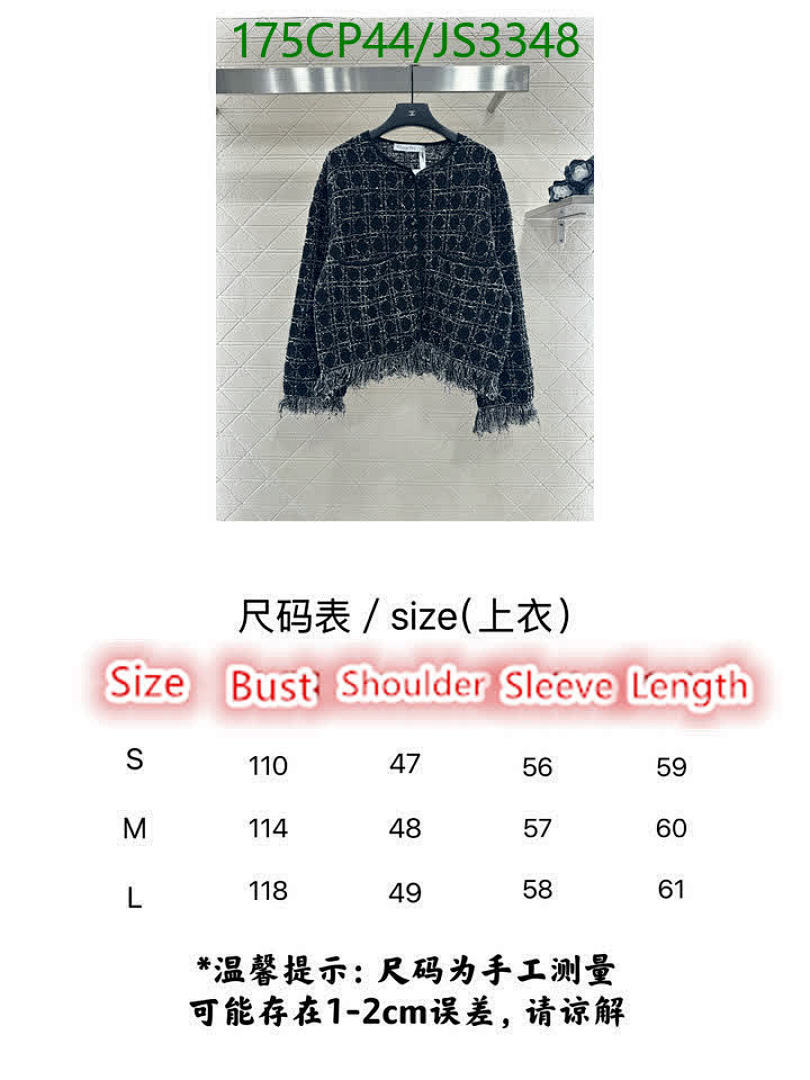Dior-Clothing Code: JS3348 $: 175USD