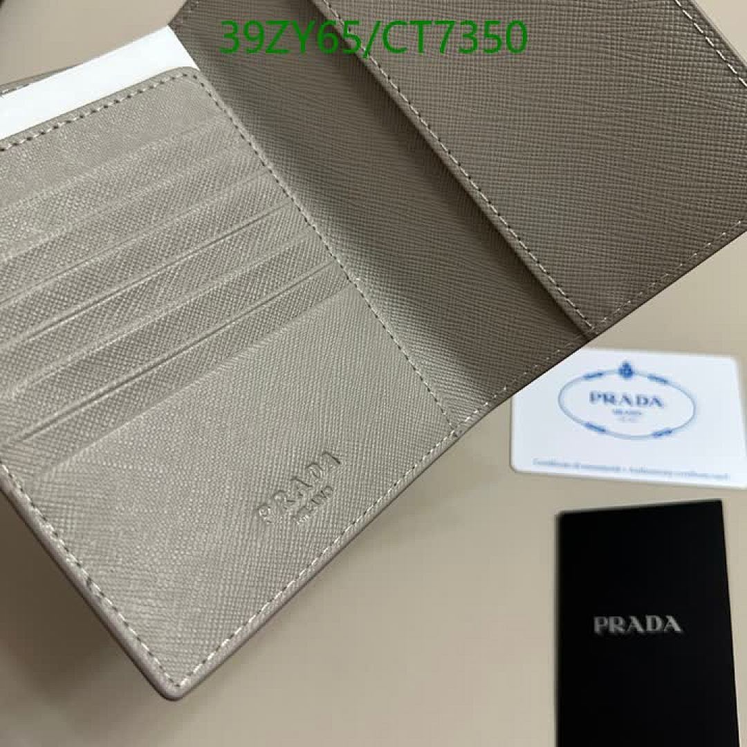 Prada-Wallet-4A Quality Code: CT7350 $: 39USD