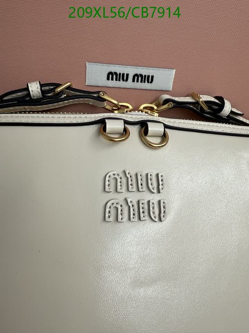 Miu Miu-Bag-Mirror Quality Code: CB7914 $: 209USD