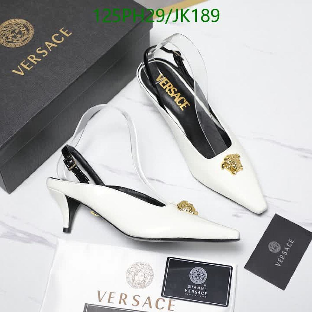 Versace-Women Shoes Code: JK189 $: 125USD