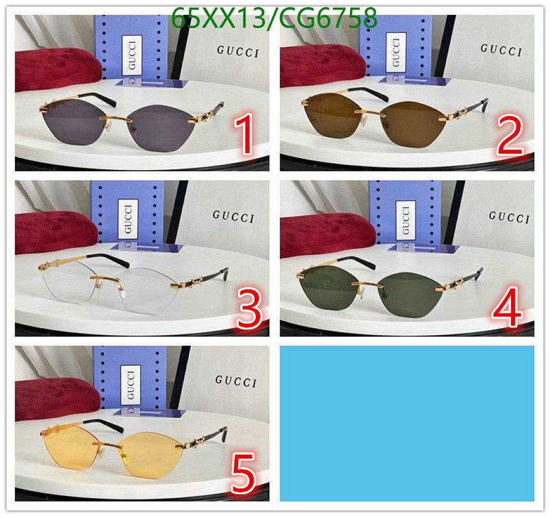 Gucci-Glasses Code: CG6758 $: 65USD