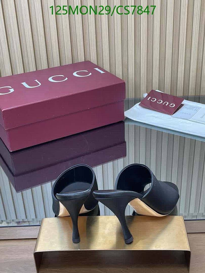 Gucci-Women Shoes Code: CS7847 $: 125USD