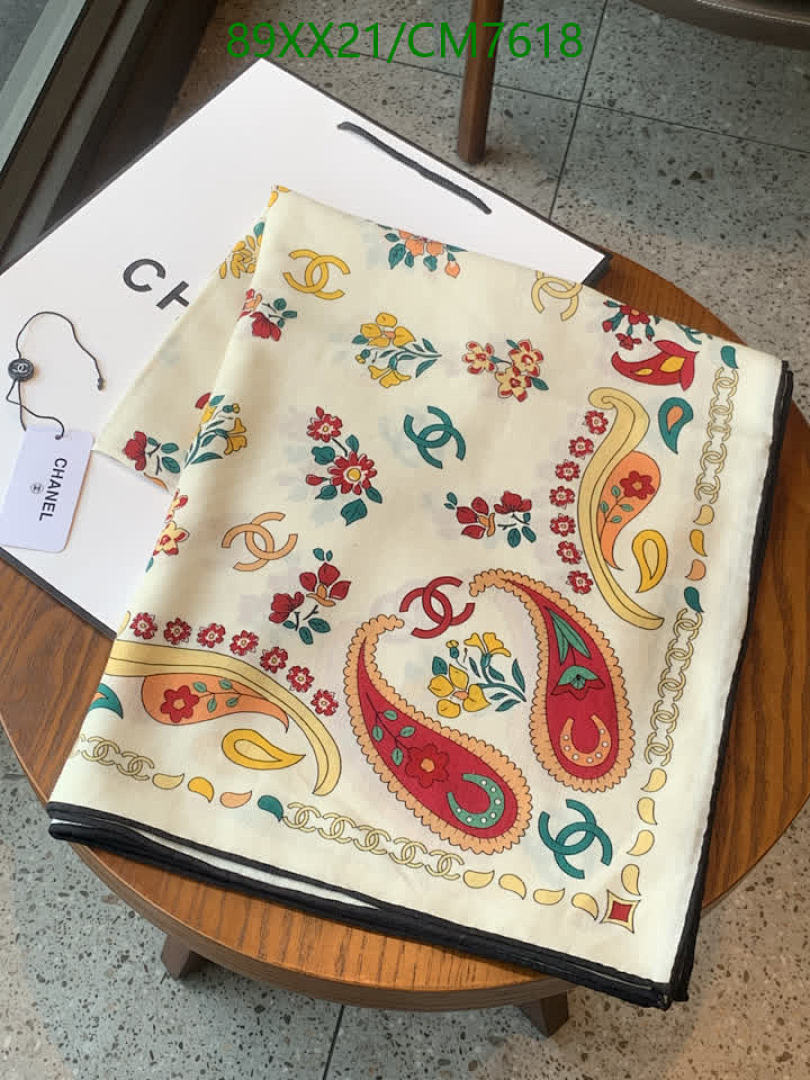 Chanel-Scarf Code: CM7618 $: 89USD