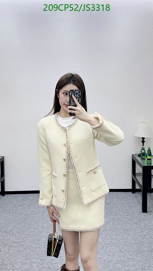 Chanel-Clothing Code: JS3318 $: 209USD