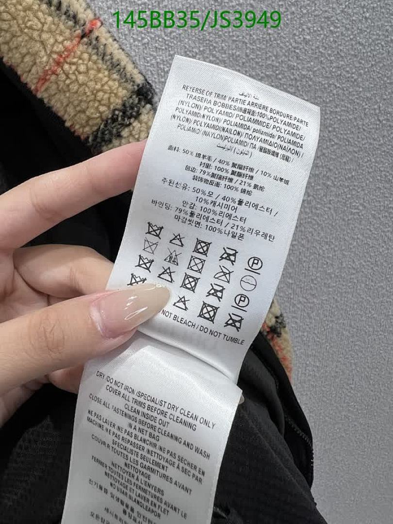 Burberry-Clothing Code: JS3949 $: 145USD