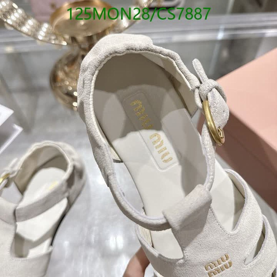 Miu Miu-Women Shoes Code: CS7887 $: 125USD