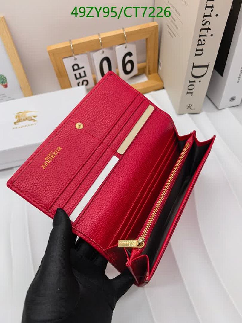 Burberry-Wallet-4A Quality Code: CT7226 $: 49USD