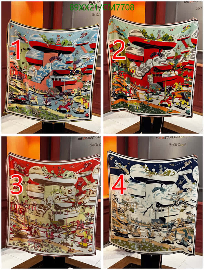 Hermes-Scarf Code: CM7708 $: 89USD