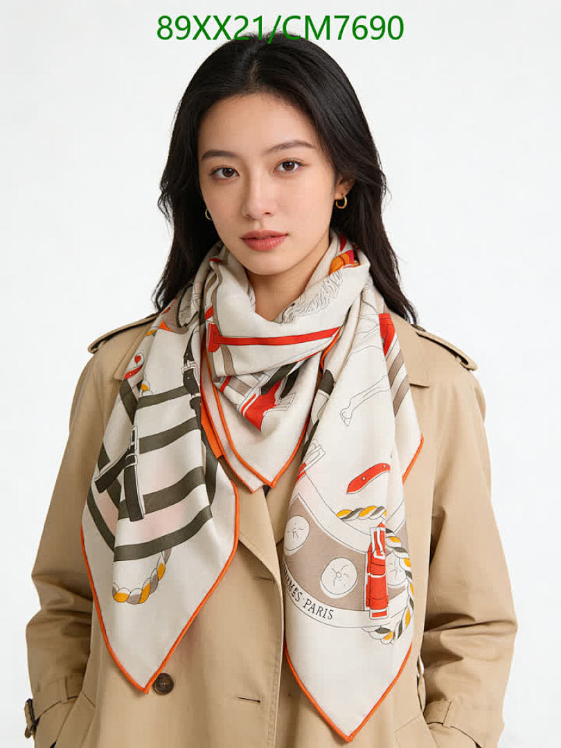 Hermes-Scarf Code: CM7690 $: 89USD