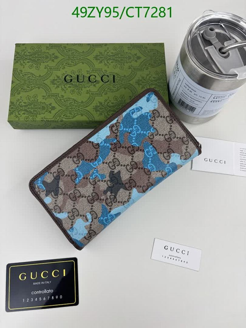 Gucci-Wallet-4A Quality Code: CT7281 $: 49USD