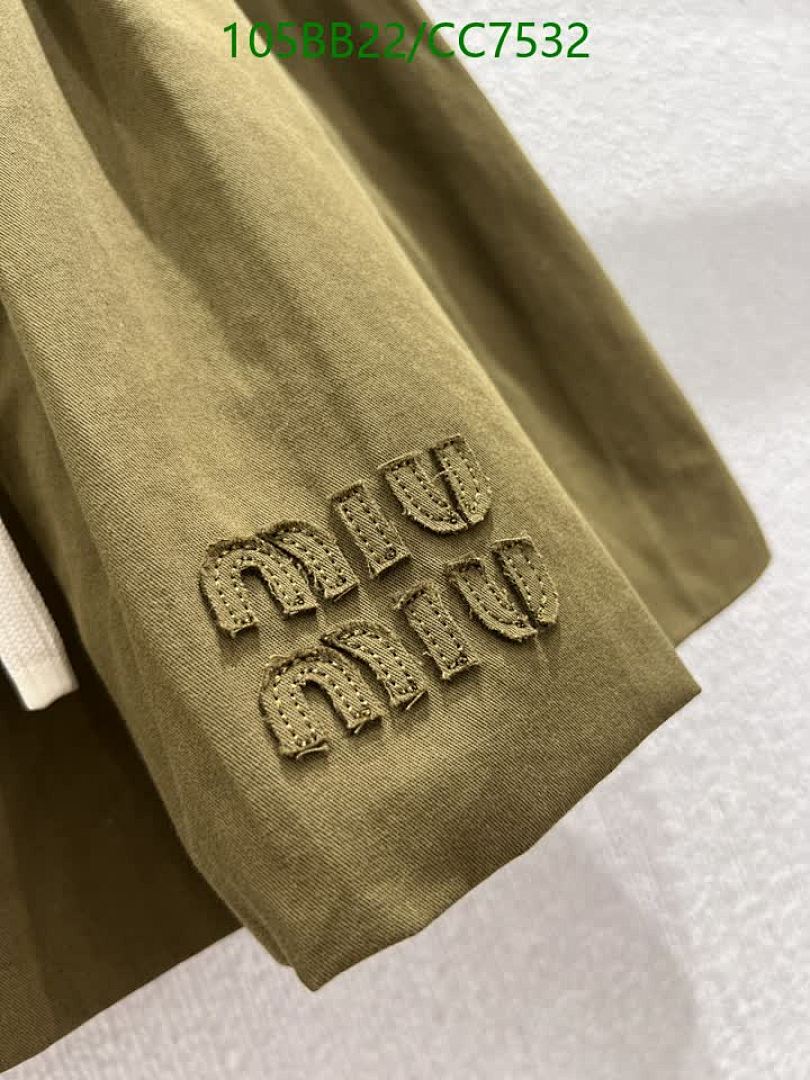 MIUMIU-Clothing Code: CC7532 $: 105USD