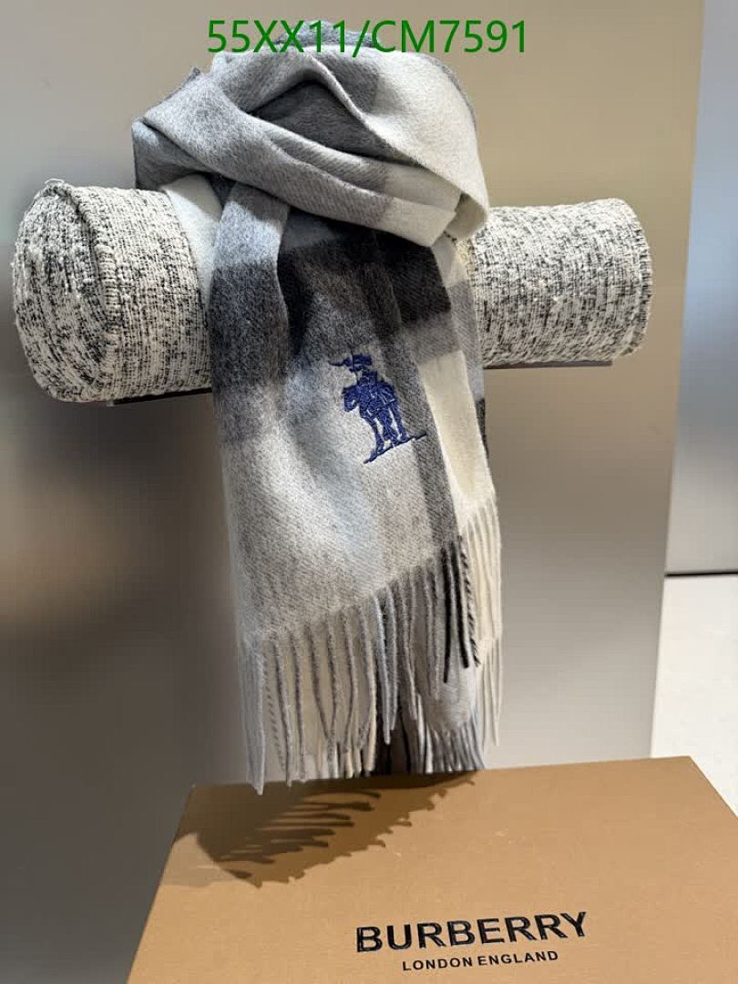 Burberry-Scarf Code: CM7591 $: 55USD