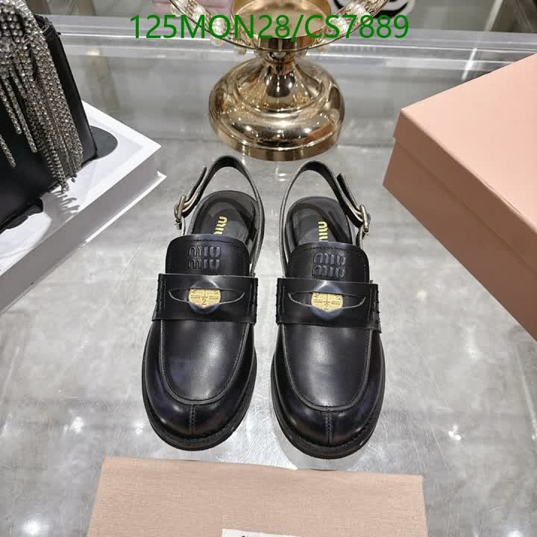 Miu Miu-Women Shoes Code: CS7889 $: 125USD