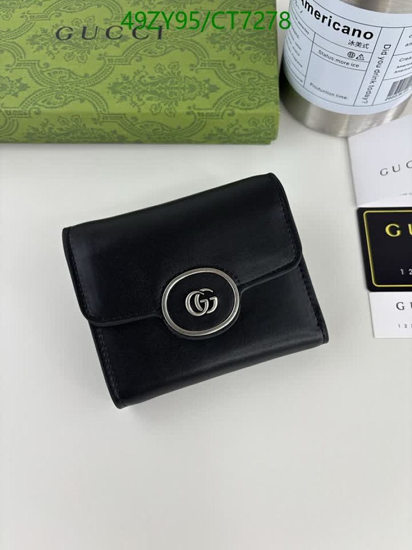 Gucci-Wallet-4A Quality Code: CT7278 $: 49USD