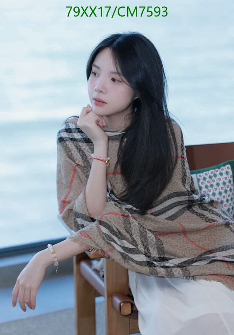 Burberry-Scarf Code: CM7593 $: 79USD