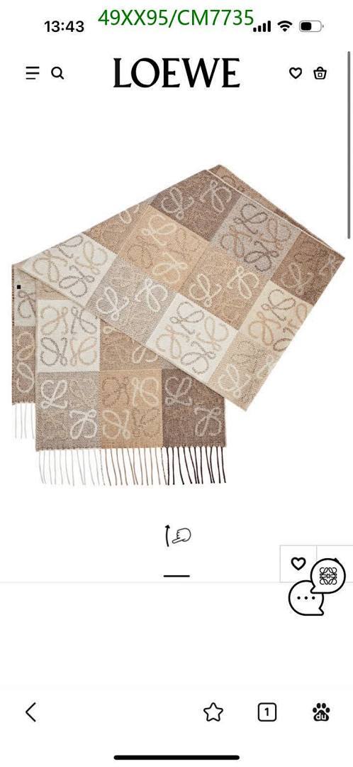 Loewe-Scarf Code: CM7735 $: 49USD