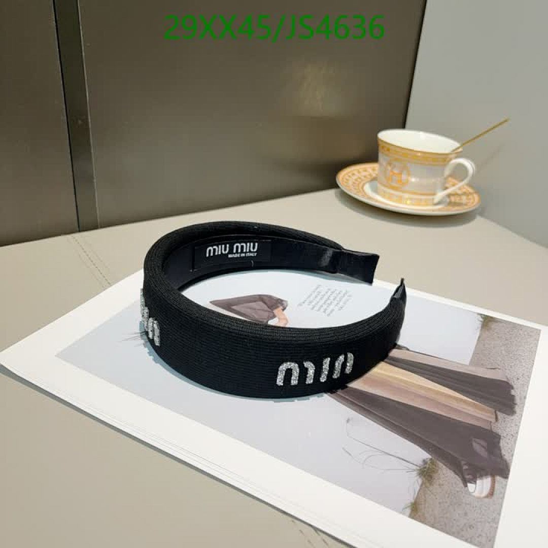 MIU MIU-Headband Code: JS4636 $: 29USD