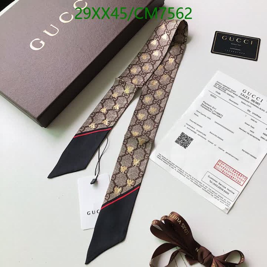 Gucci-Scarf Code: CM7562 $: 29USD