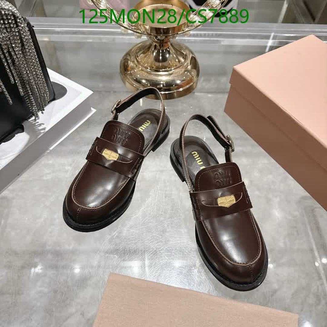 Miu Miu-Women Shoes Code: CS7889 $: 125USD
