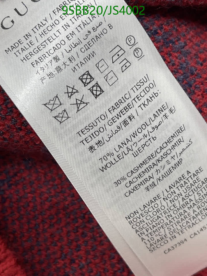 Gucci-Clothing Code: JS4002 $: 95USD