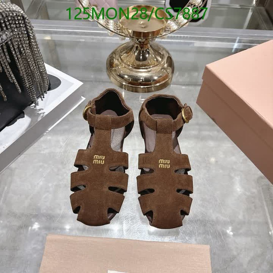 Miu Miu-Women Shoes Code: CS7887 $: 125USD