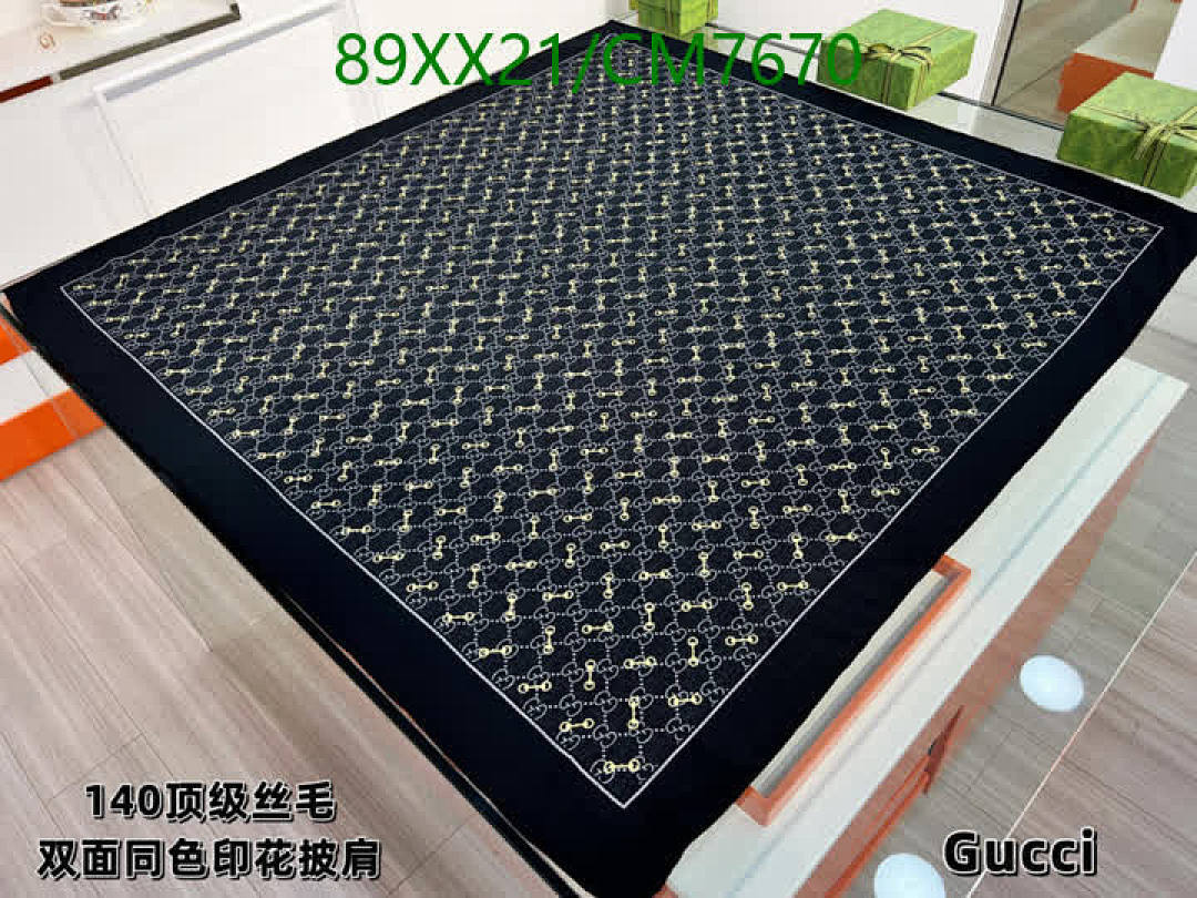 Gucci-Scarf Code: CM7670 $: 89USD