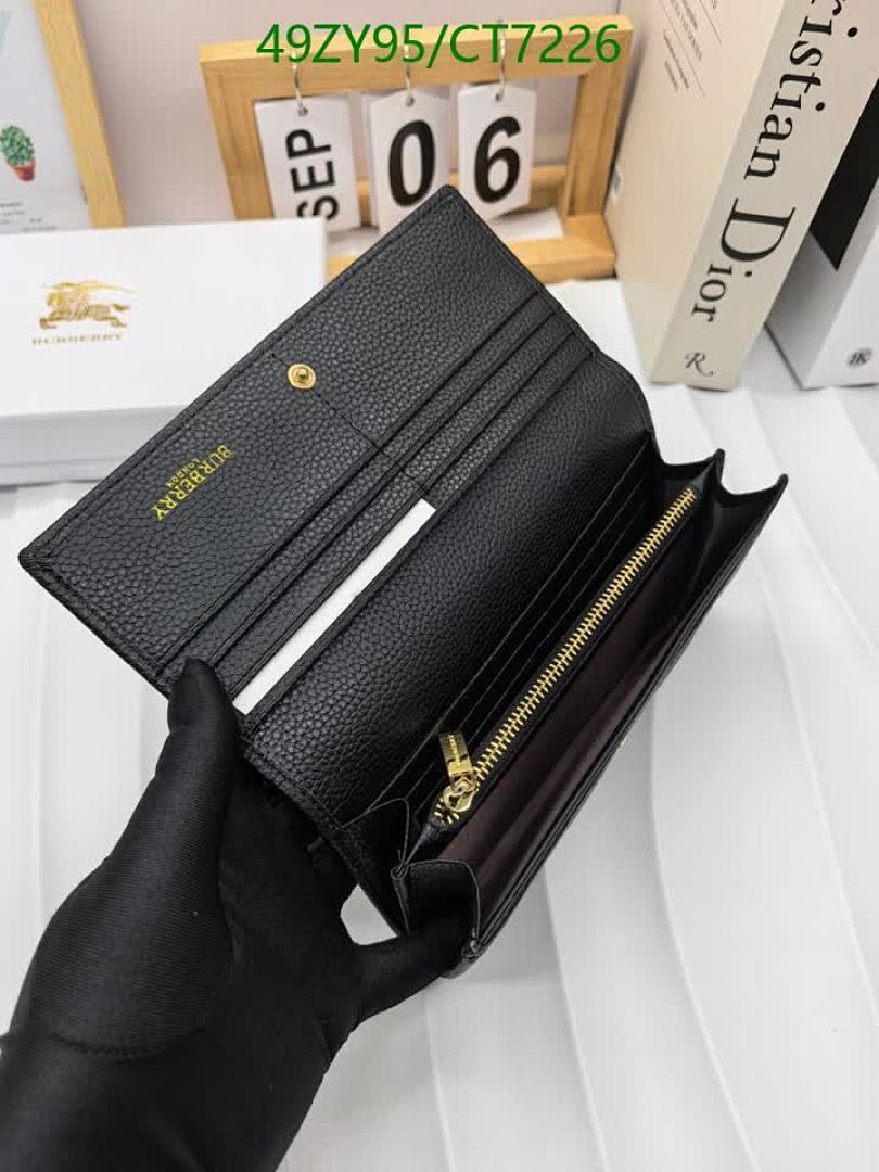 Burberry-Wallet-4A Quality Code: CT7226 $: 49USD