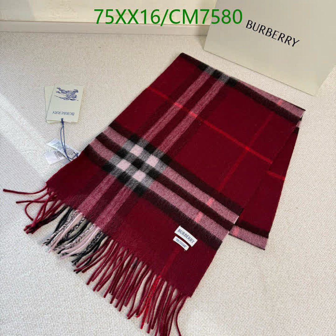 Burberry-Scarf Code: CM7580 $: 75USD
