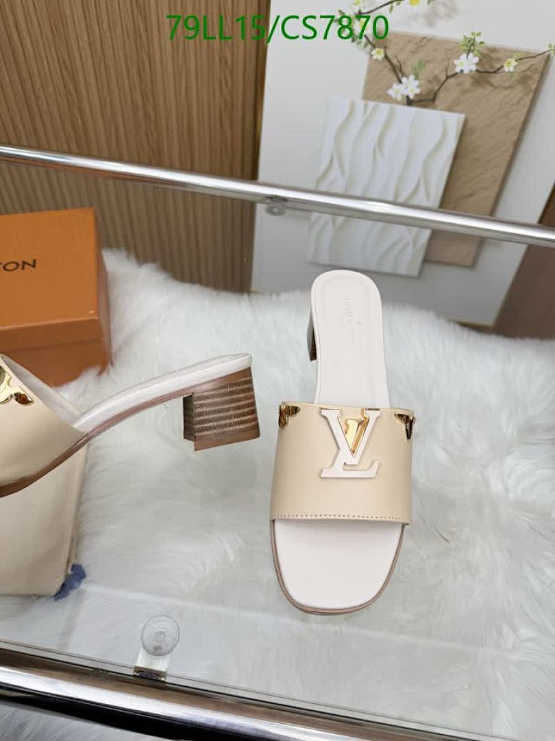 LV-Women Shoes Code: CS7870 $: 79USD