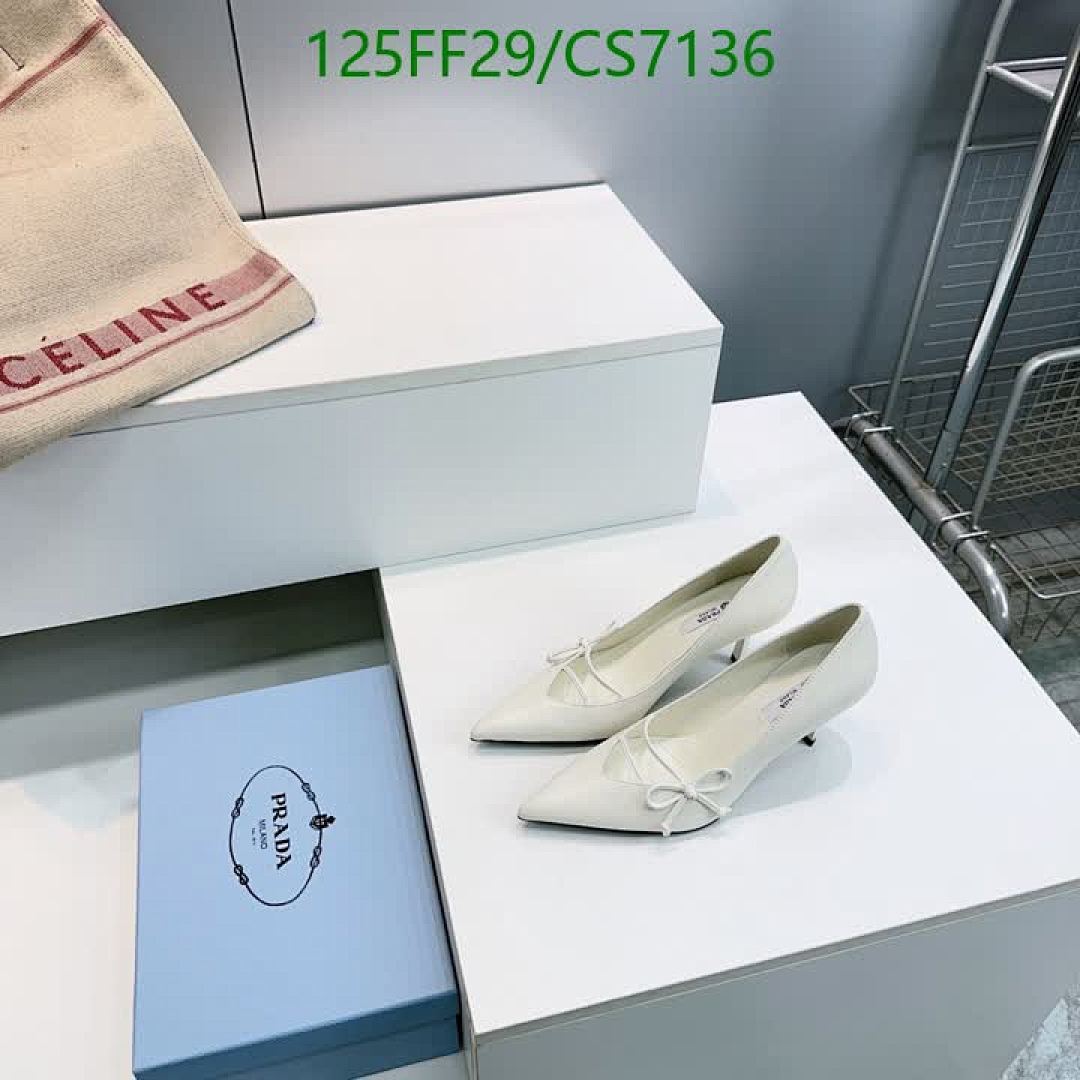 Prada-Women Shoes Code: CS7136 $: 125USD