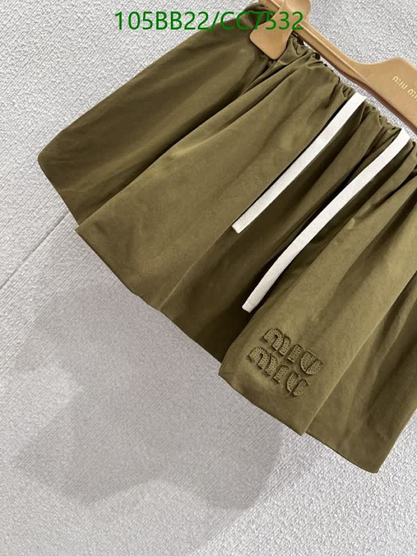 MIUMIU-Clothing Code: CC7532 $: 105USD