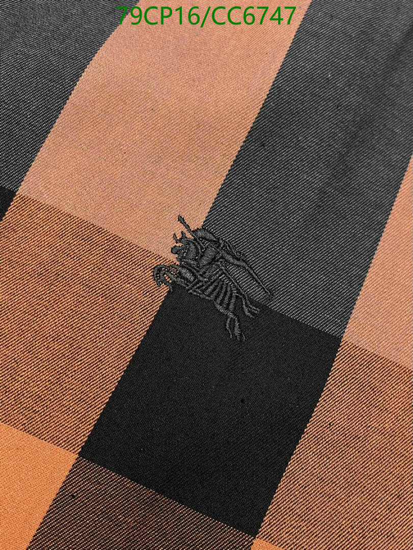 Burberry-Clothing Code: CC6747 $: 79USD