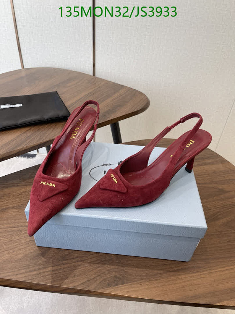 Prada-Women Shoes Code: JS3933 $: 135USD