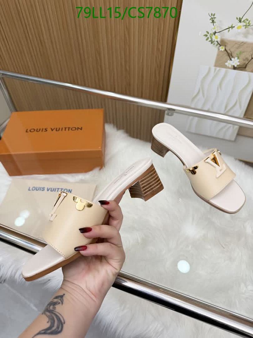 LV-Women Shoes Code: CS7870 $: 79USD