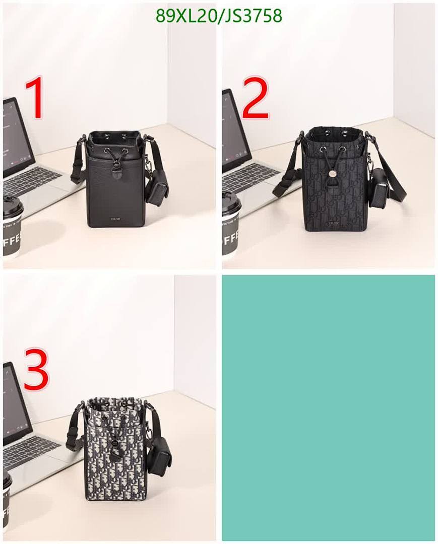 Dior-Bag-4A Quality Code: JS3758 $: 89USD