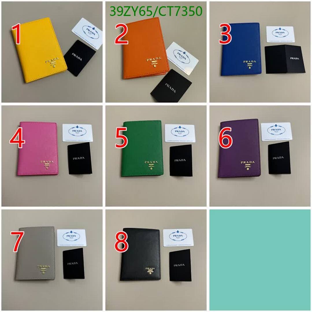 Prada-Wallet-4A Quality Code: CT7350 $: 39USD