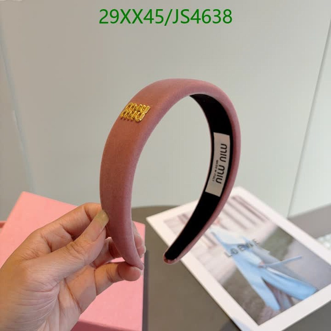 MIU MIU-Headband Code: JS4638 $: 29USD