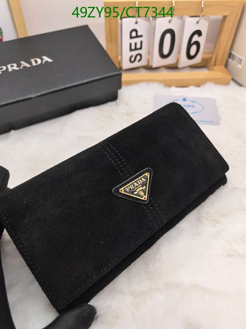 Prada-Wallet-4A Quality Code: CT7344 $: 49USD
