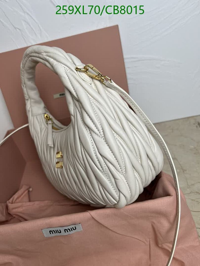 Miu Miu-Bag-Mirror Quality Code: CB8015 $: 259USD