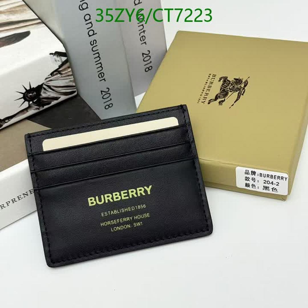 Burberry-Wallet-4A Quality Code: CT7223 $: 35USD