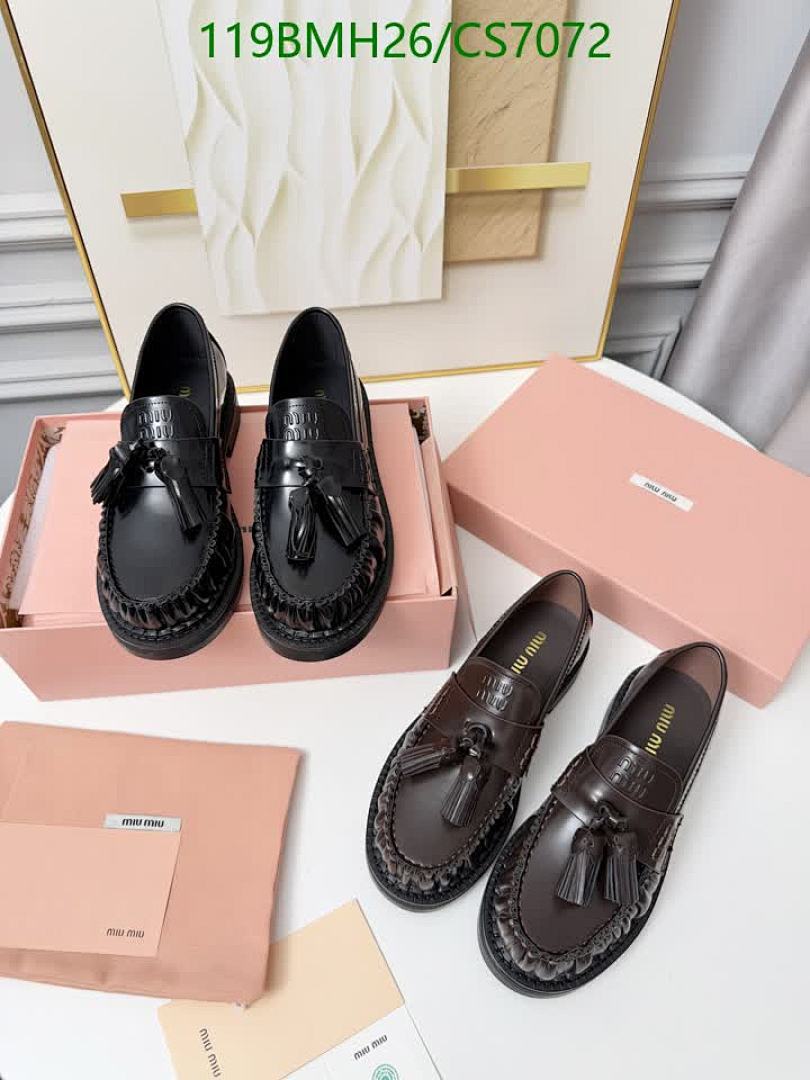 Miu Miu-Women Shoes Code: CS7072 $: 119USD