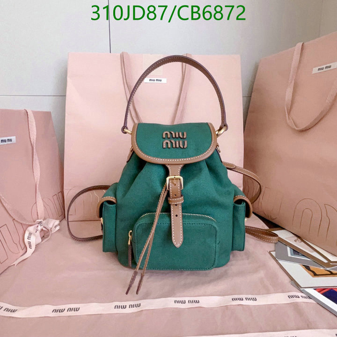 Miu Miu-Bag-Mirror Quality Code: CB6872 $: 310USD