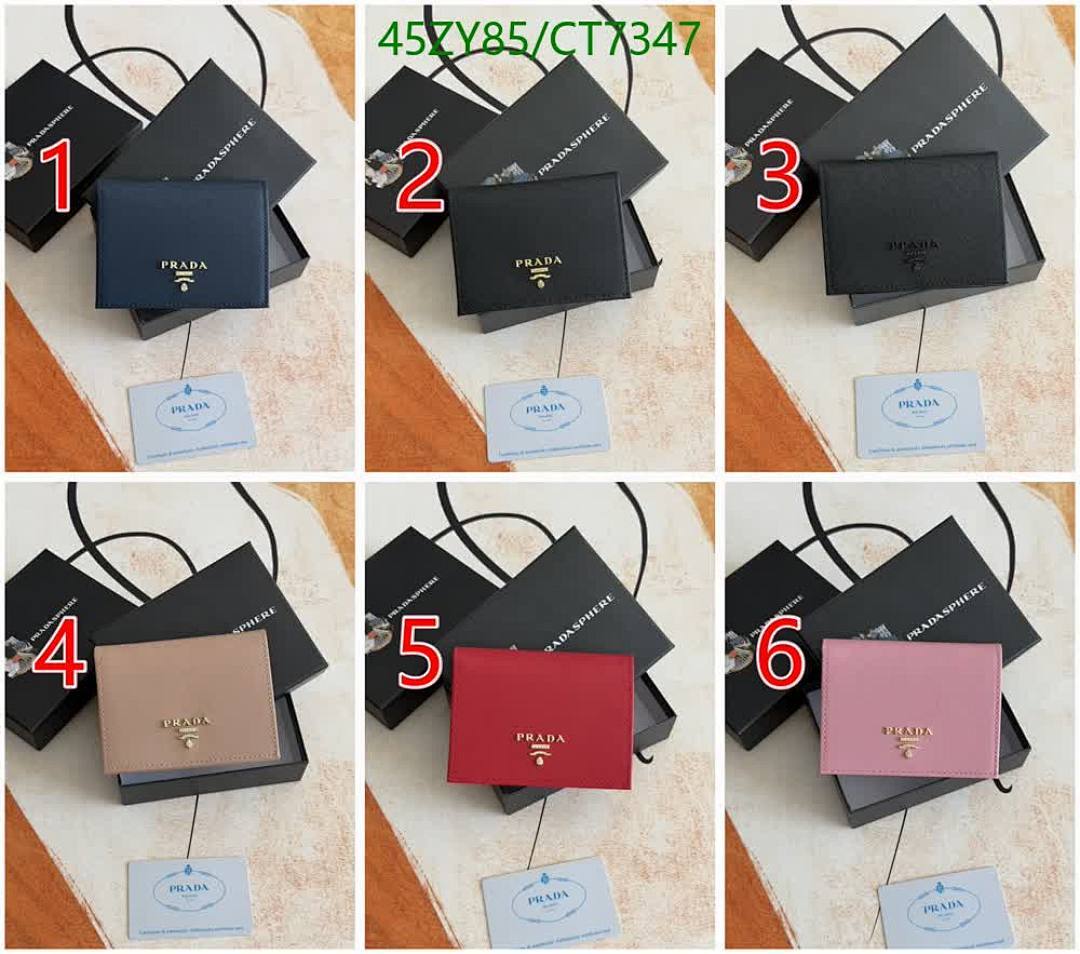 Prada-Wallet-4A Quality Code: CT7347 $: 45USD