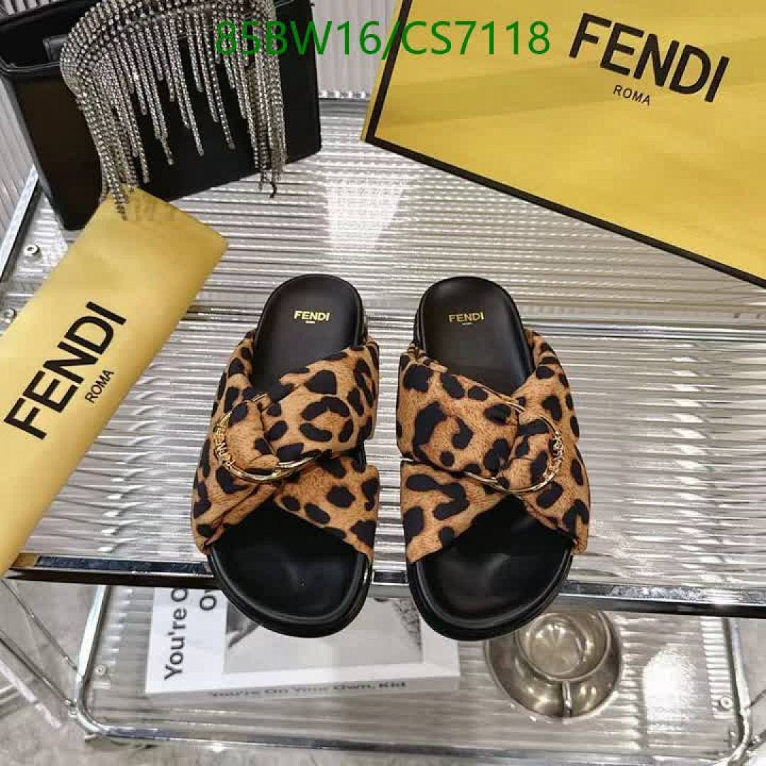Fendi-Women Shoes Code: CS7118 $: 85USD