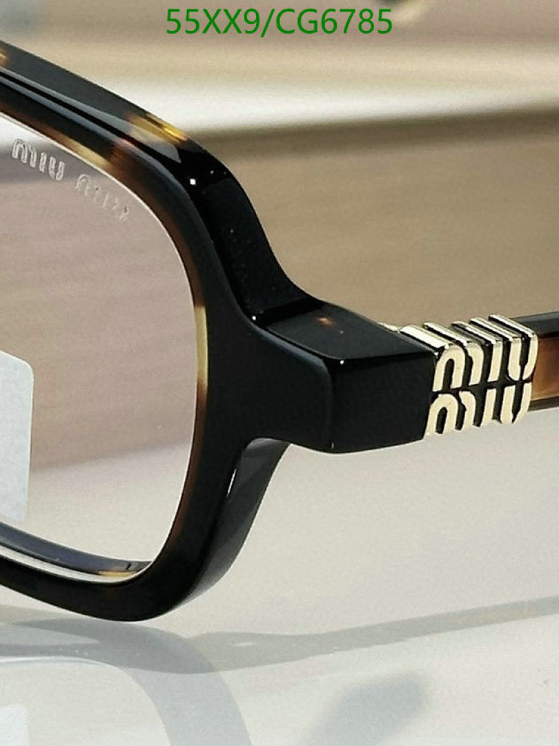 Miu Miu-Glasses Code: CG6785 $: 55USD